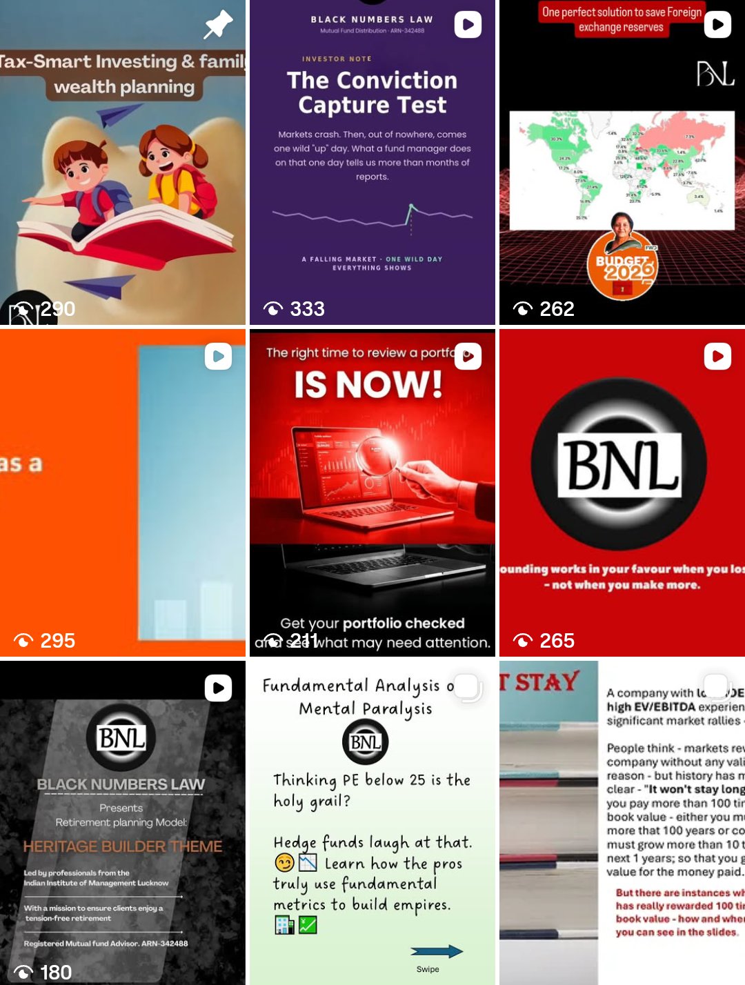 Black Numbers Law on Instagram